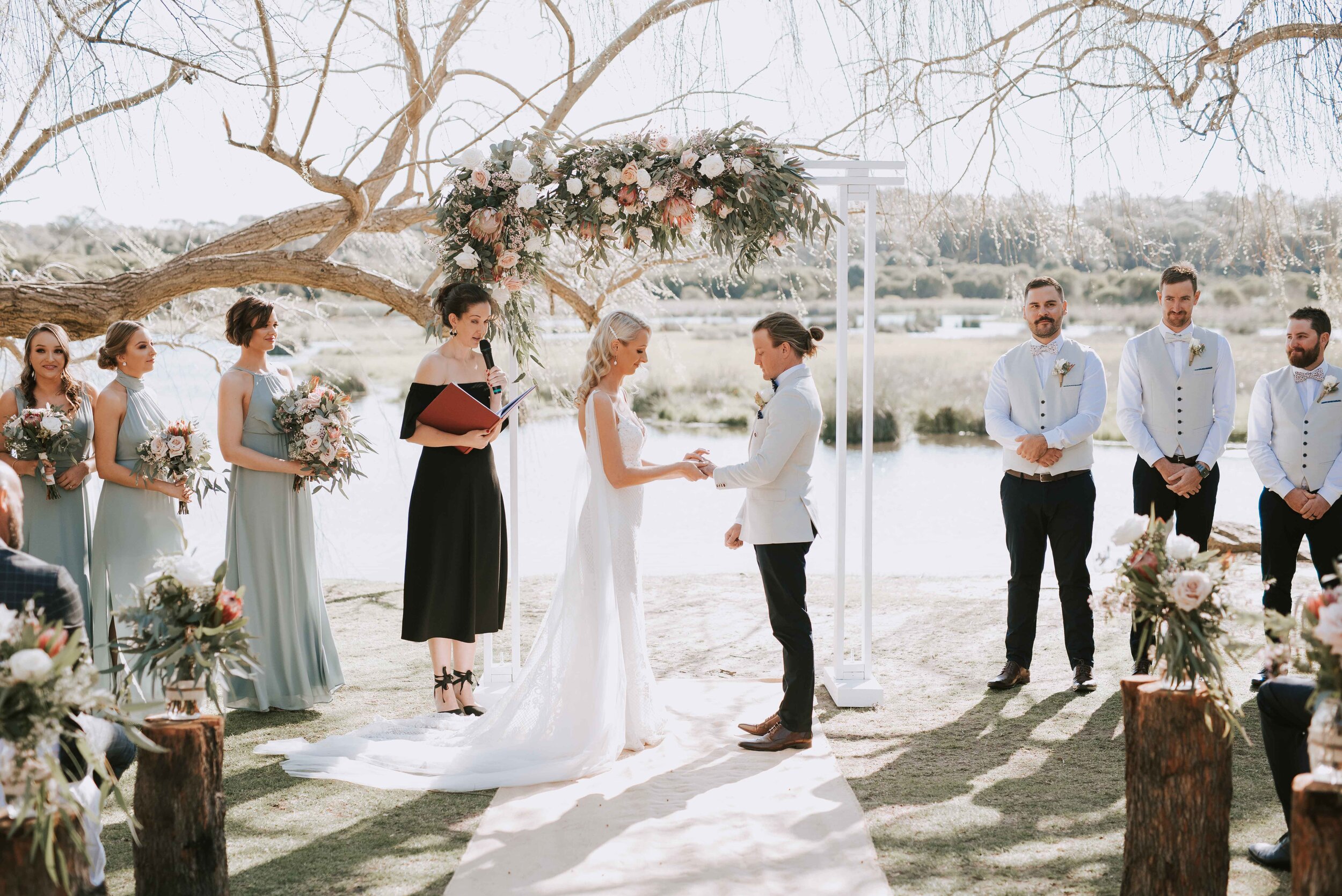 Yanchep park beautiful spring wedding | Perth wedding photographer Amy Skinner-392.jpg