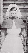 Bungalow co-founder Hilda Samsing as a nurse in the First World War.