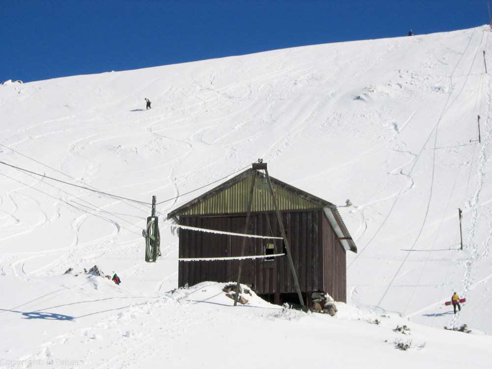The Rodway Tow at Mt Mawson, Tasmania. Australia's steepest surface lift
