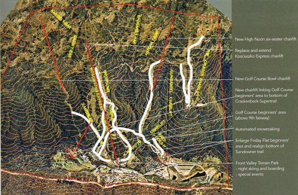The 2006 proposal for new lifts at Thredbo