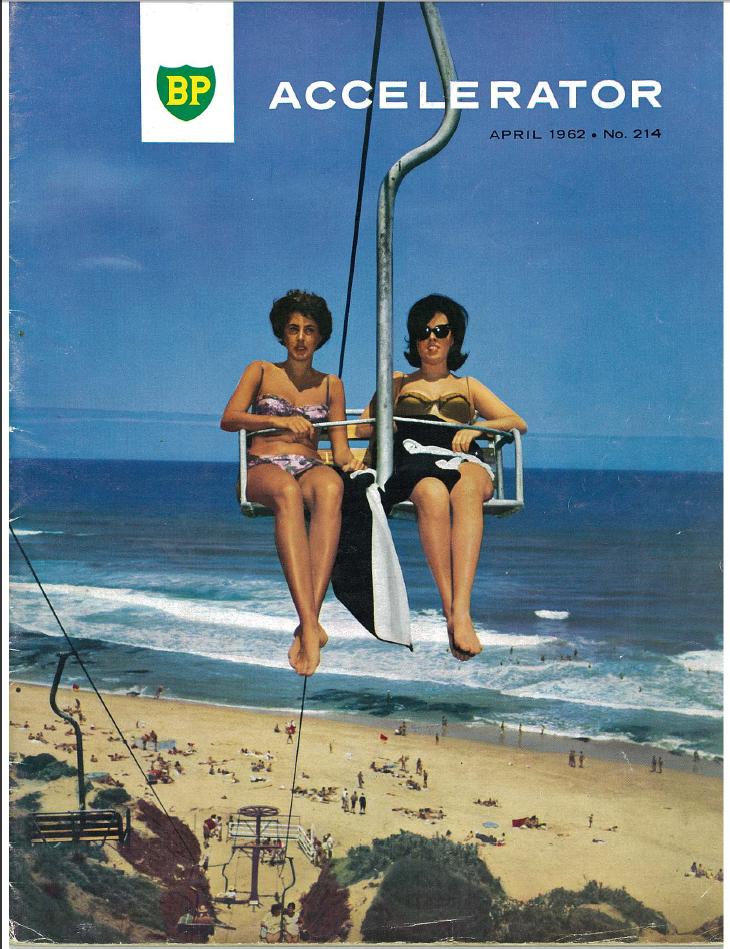 The Portsea chairlift (1962 - circa 1971) built by Australian manufacturer Ron McCallum.