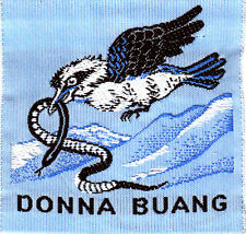 Apparently the badge of the Donna Buang Rover 'crew'.