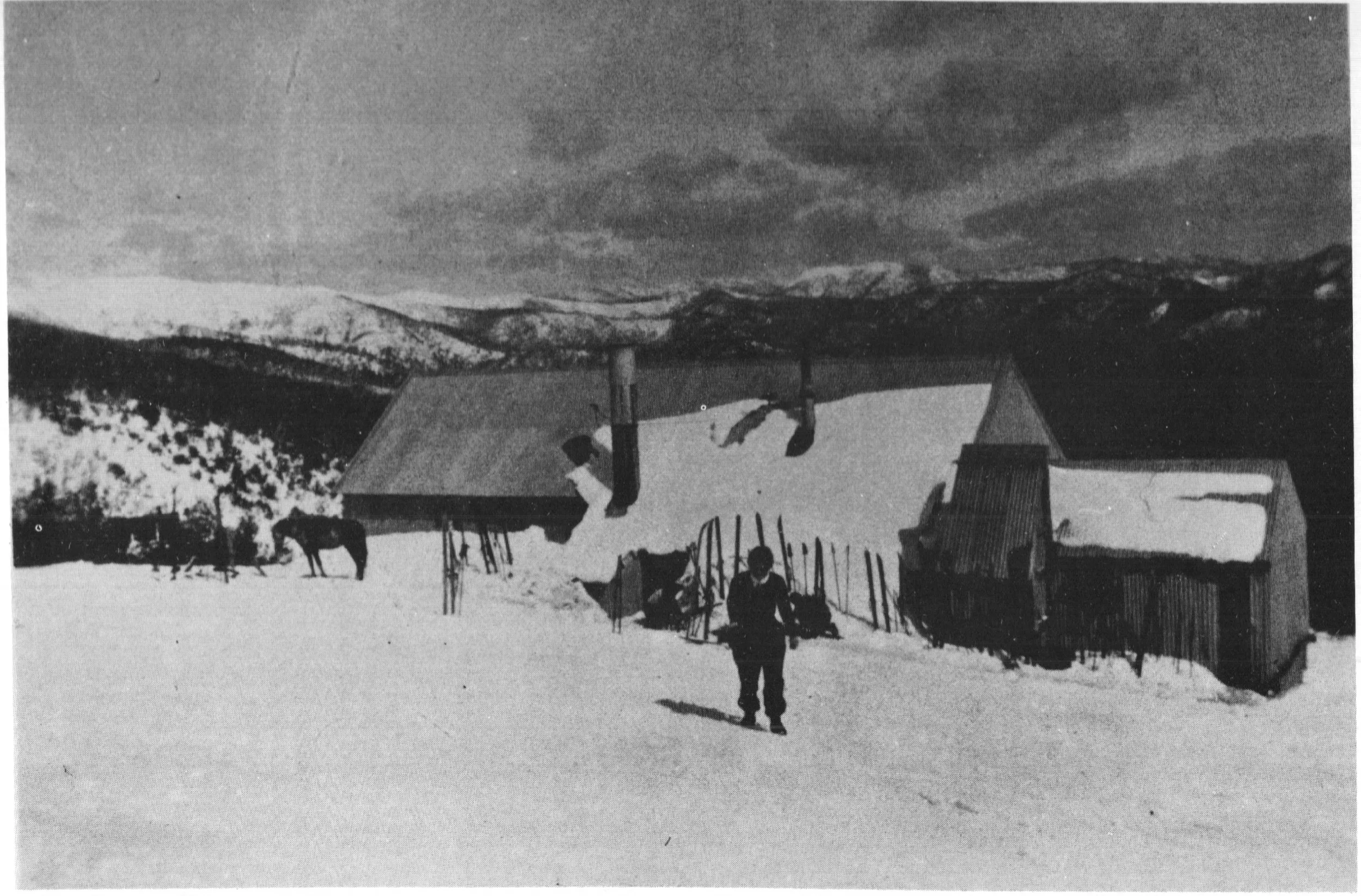 The Feathertop Bungalow in 1931. Photo Alan Brockhoff.