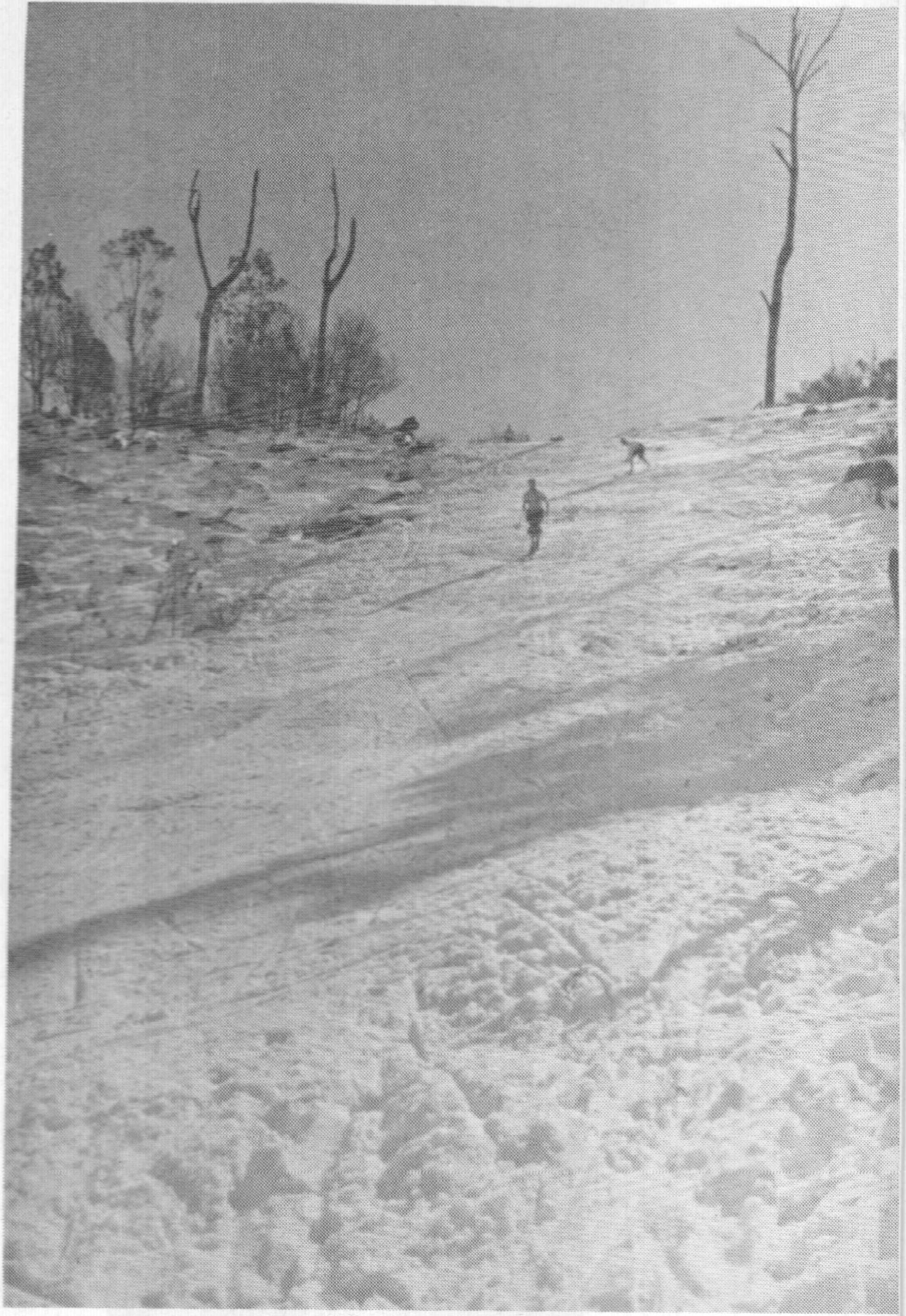 By 1940 the Main Run was unrecognisable after 15 years of widening and lengthening. Photo Mick Hull.
