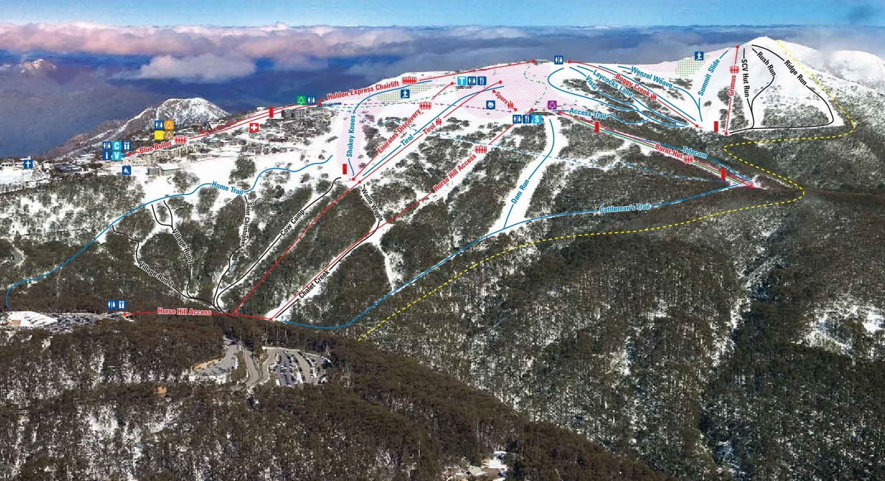 2009. Northern slopes