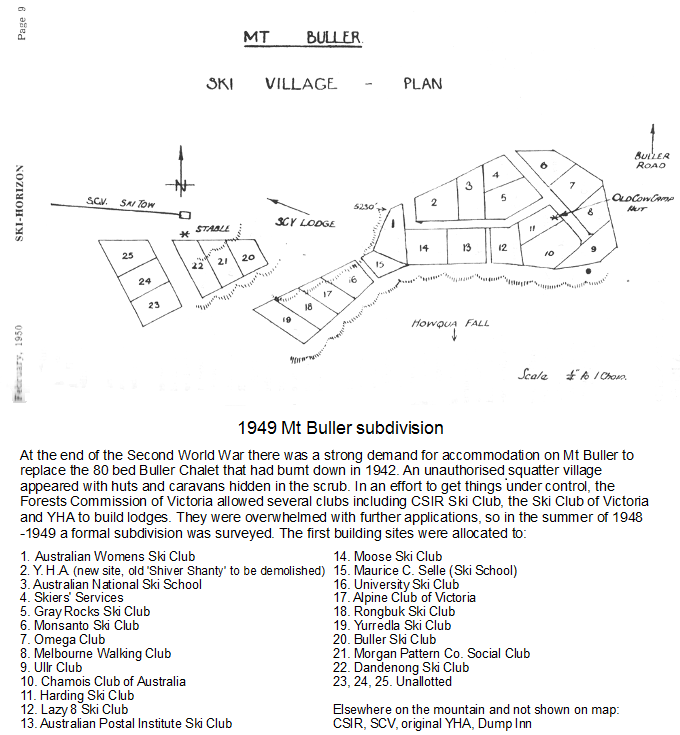 1949 Village subdivision