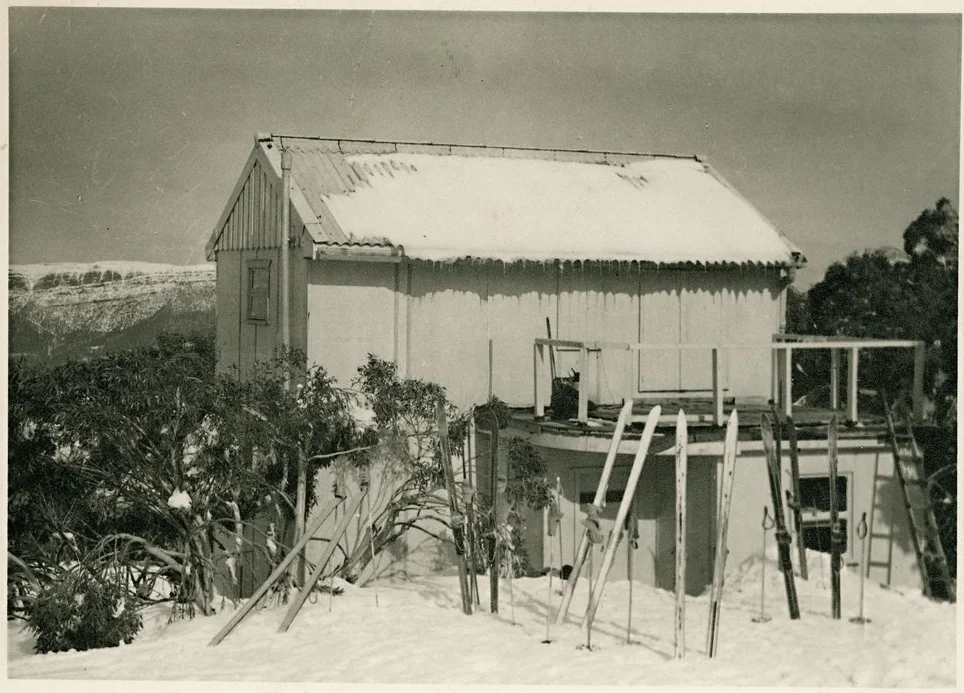 Brighton Mountain Wanderers (BMW) Lodge in the 1950s. Photo John Crook.