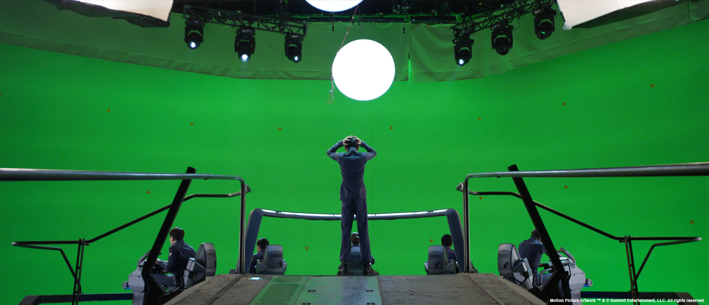Escena tal como llega al estudio de vfx.