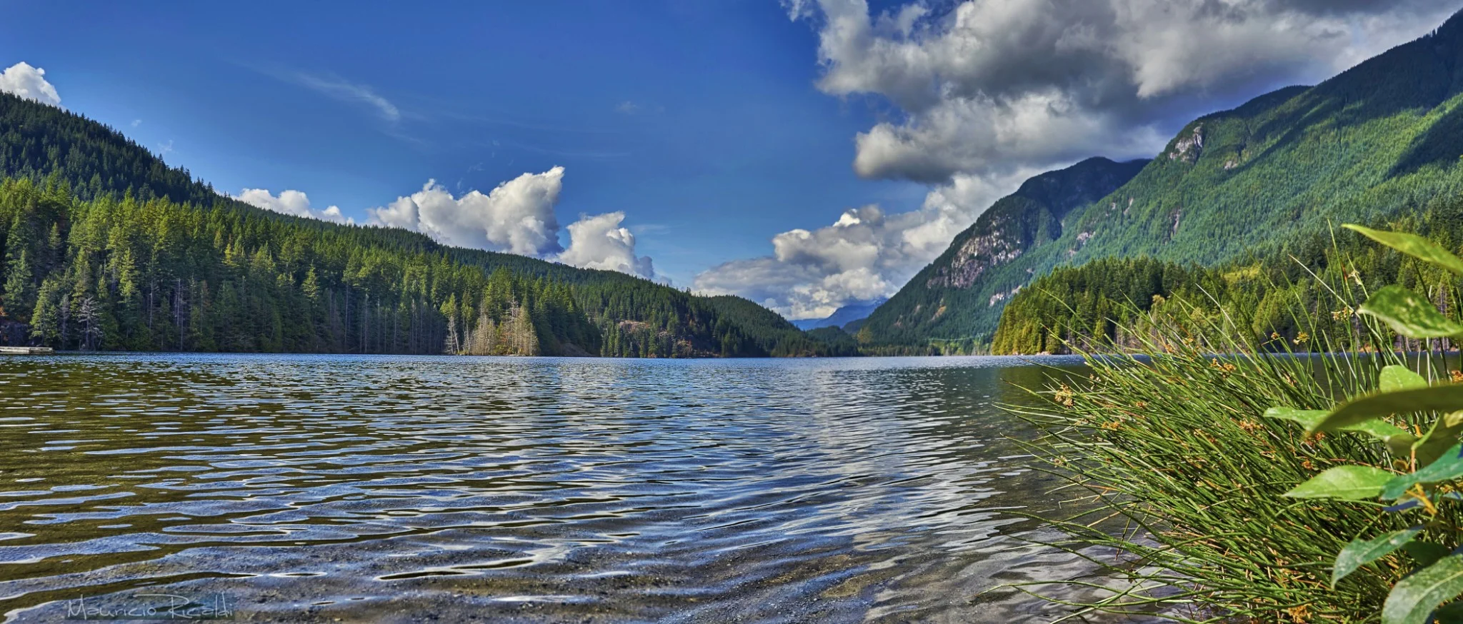 Los lagos en el verano