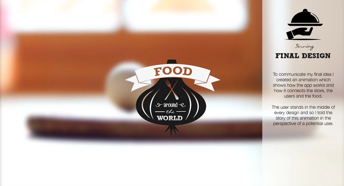 Alexander Stuhler - Food around the World - Servicedesign