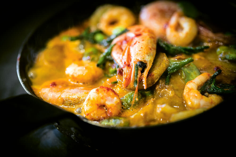 Galton Blackiston Prawn Curry