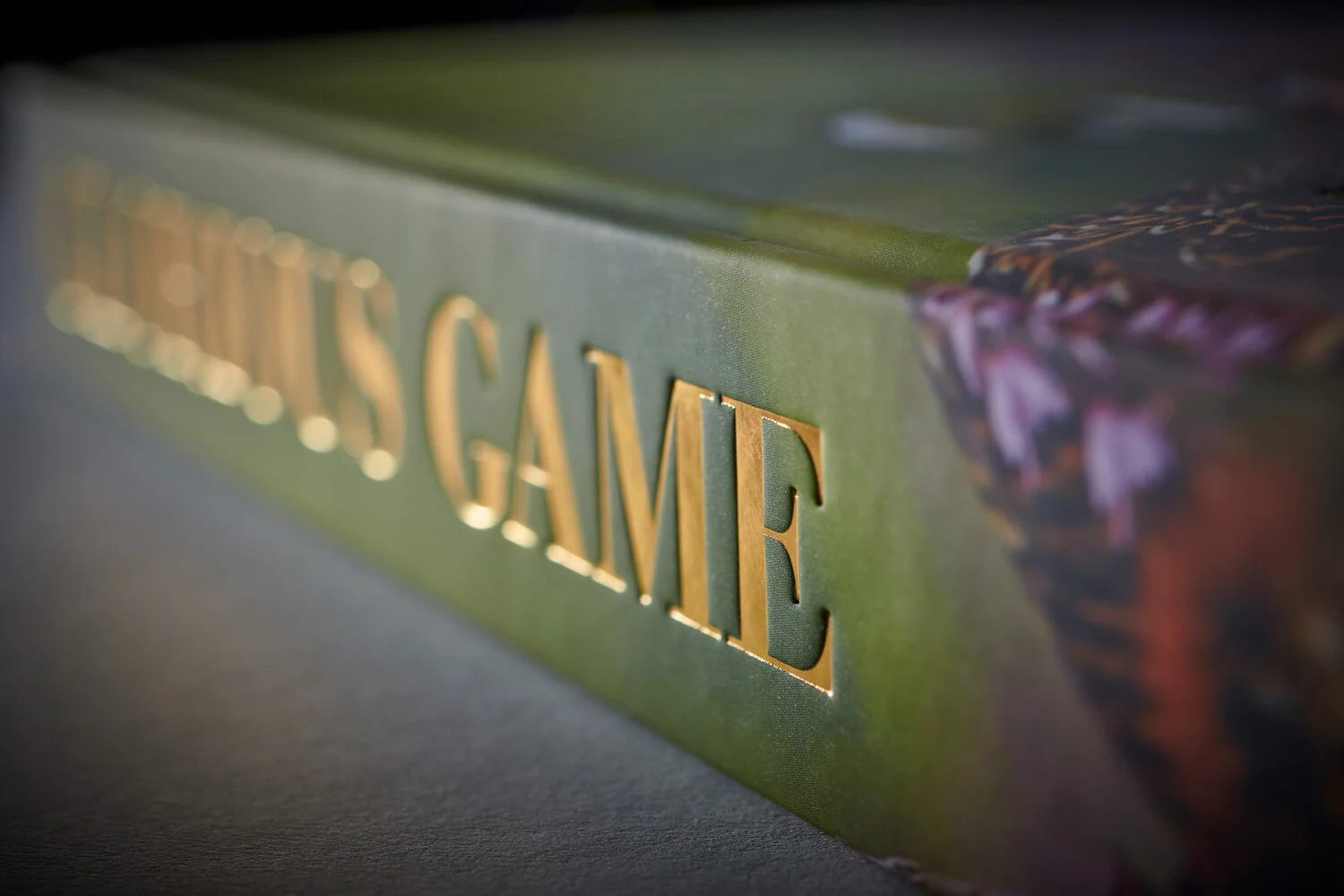 Ben Tish Glorious Game Cookbook Spine