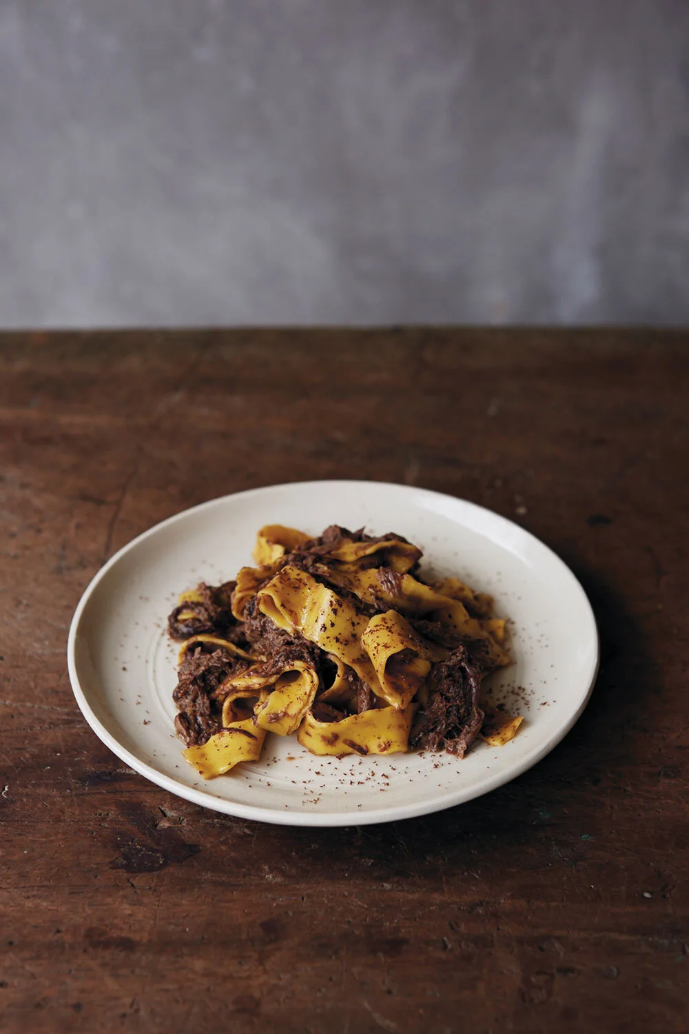 Giorgio Locatelli - Pappardelle with hare red wine and cacao