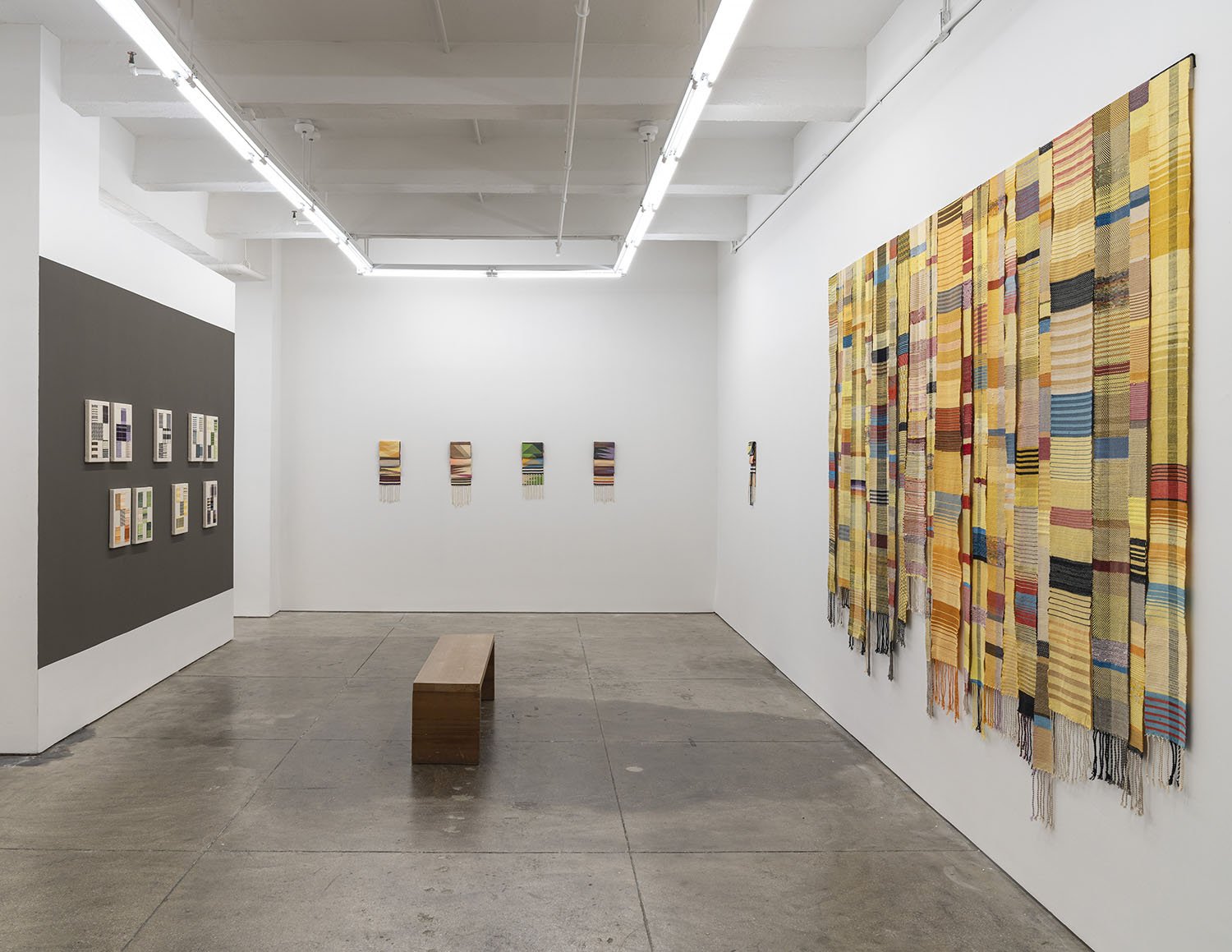Installation view, Loom Songs