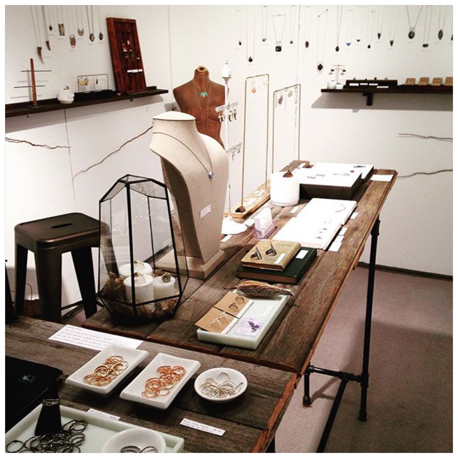  Booth view from the one of a kind show (12.15), Chicago