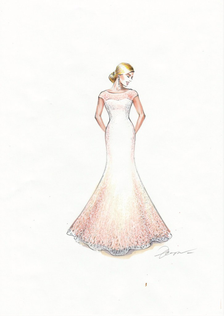 My drawings for danish designer Rikke Gudnitz