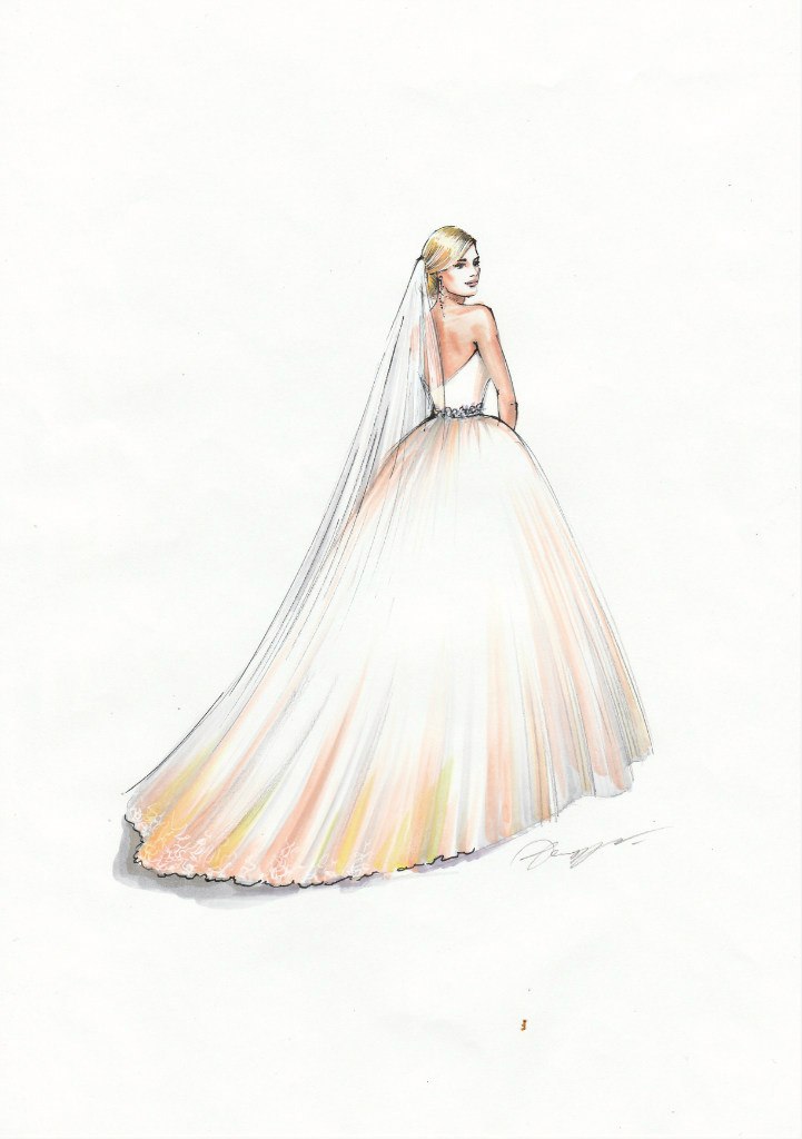 My drawings for danish designer Rikke Gudnitz