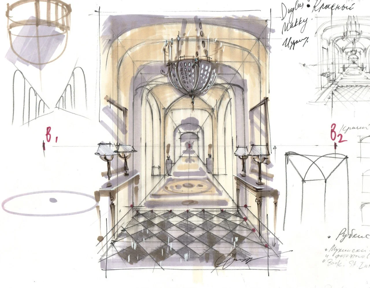 Перспектива в рисунке, что это? Словарь перспективы