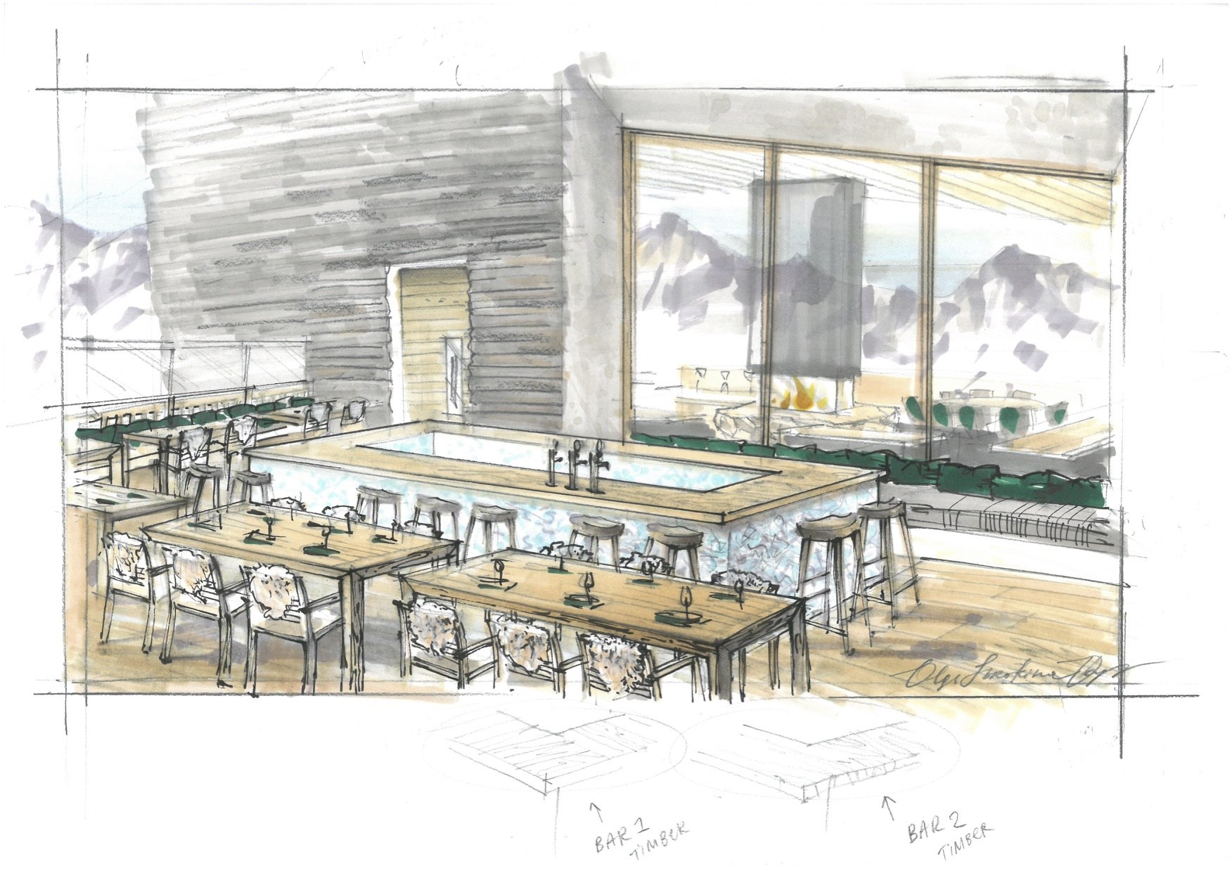 sketch restaurant commission
