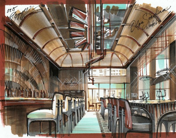 Online sketching courses for interior designers — School of Sketching