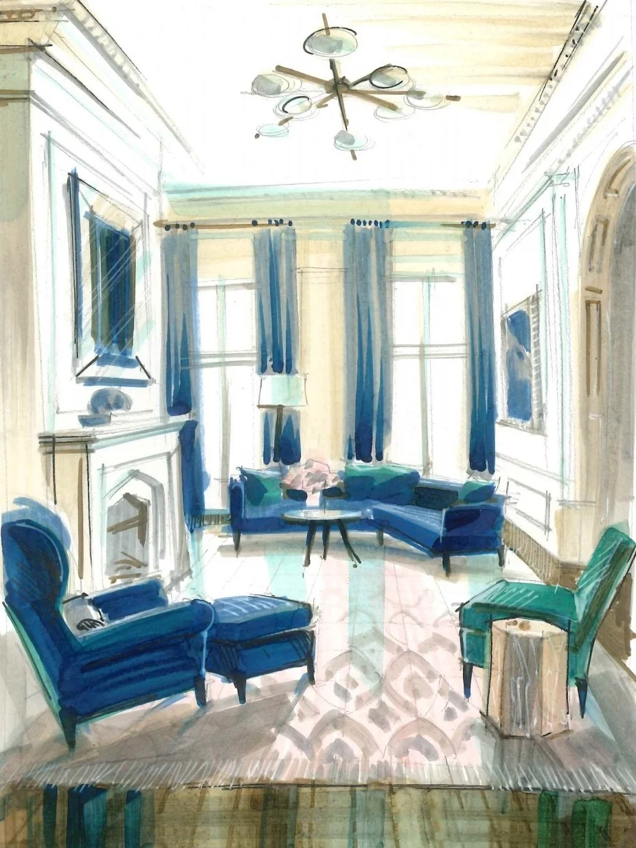 Как я изучала перспективу в СПбГХПА им. Штиглица или важность скетчинга для архитекторов и дизайнеров