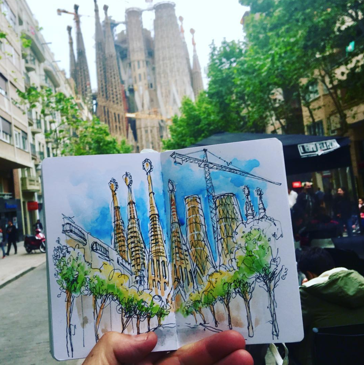 Interview #7 with Tony McNeight, travel sketcher from New Zealand