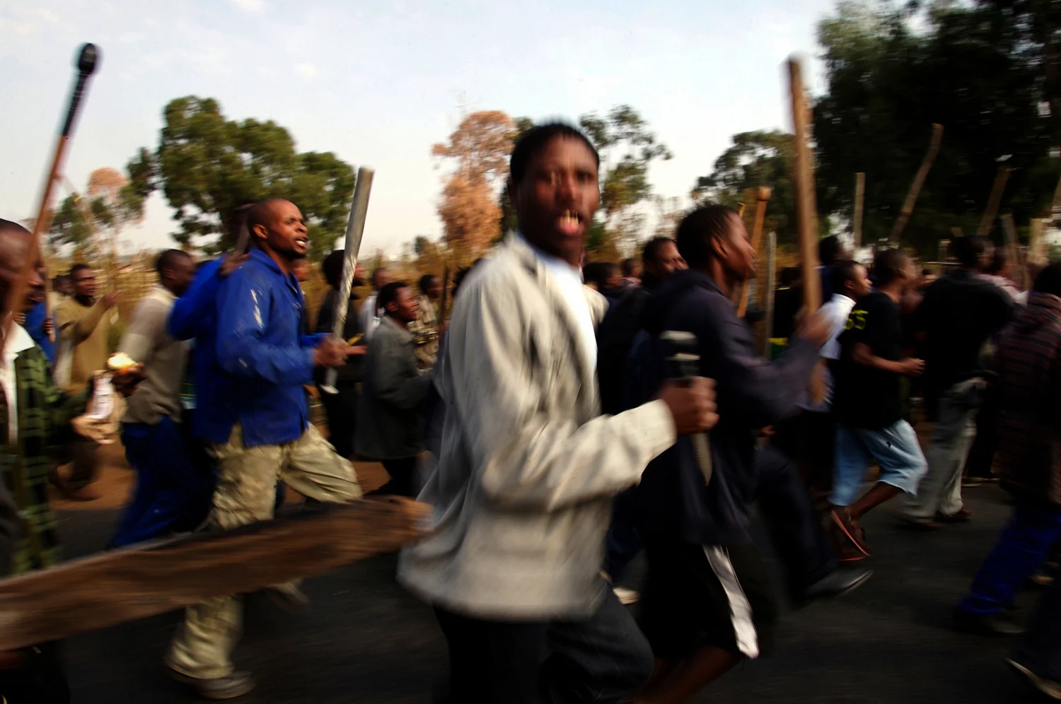 Ramaphosa informal settlement, South Africa. 2008