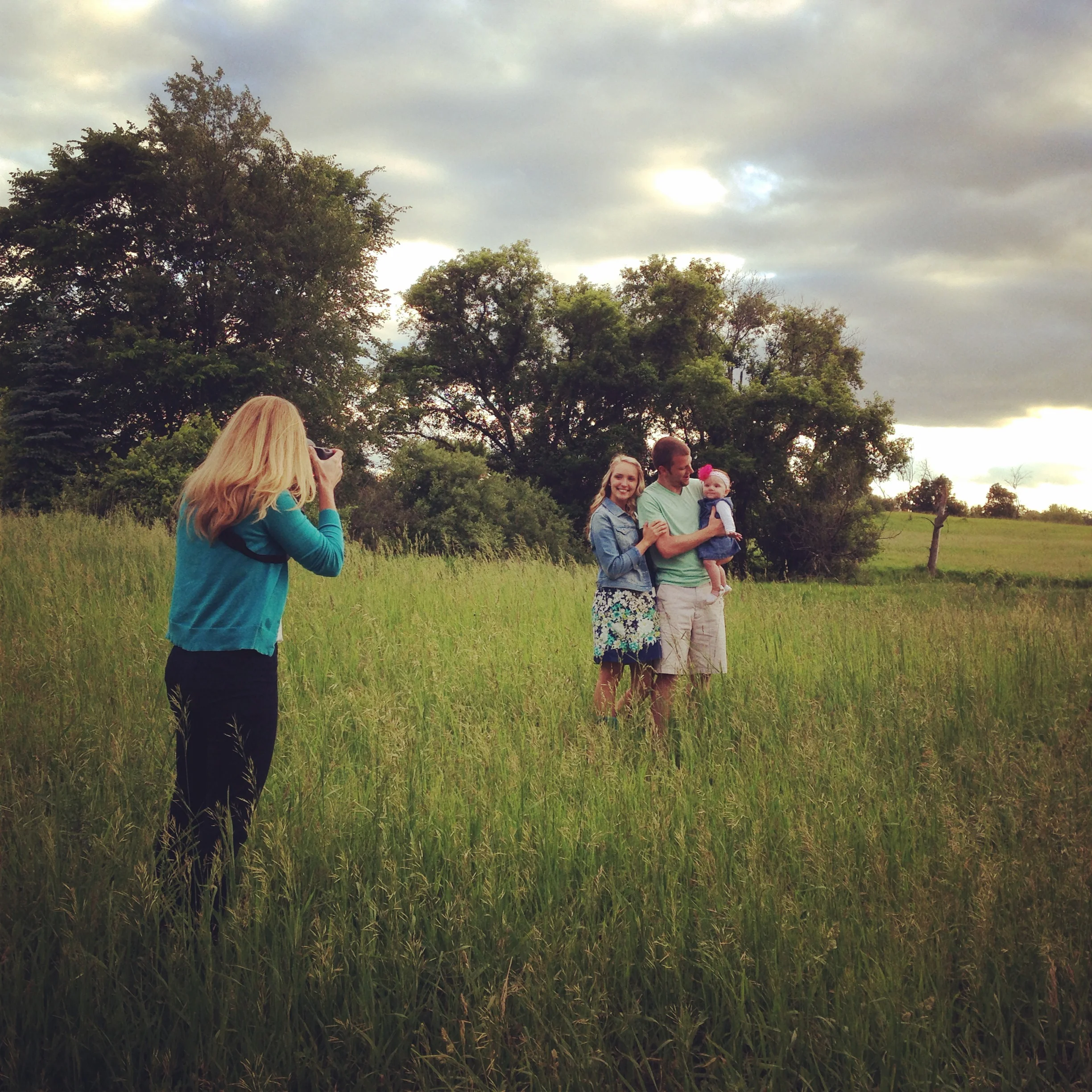 Shooting Portraits at White Oaks Farm with the sweetest little fam. Brandon, Chelsie, Charlee.
