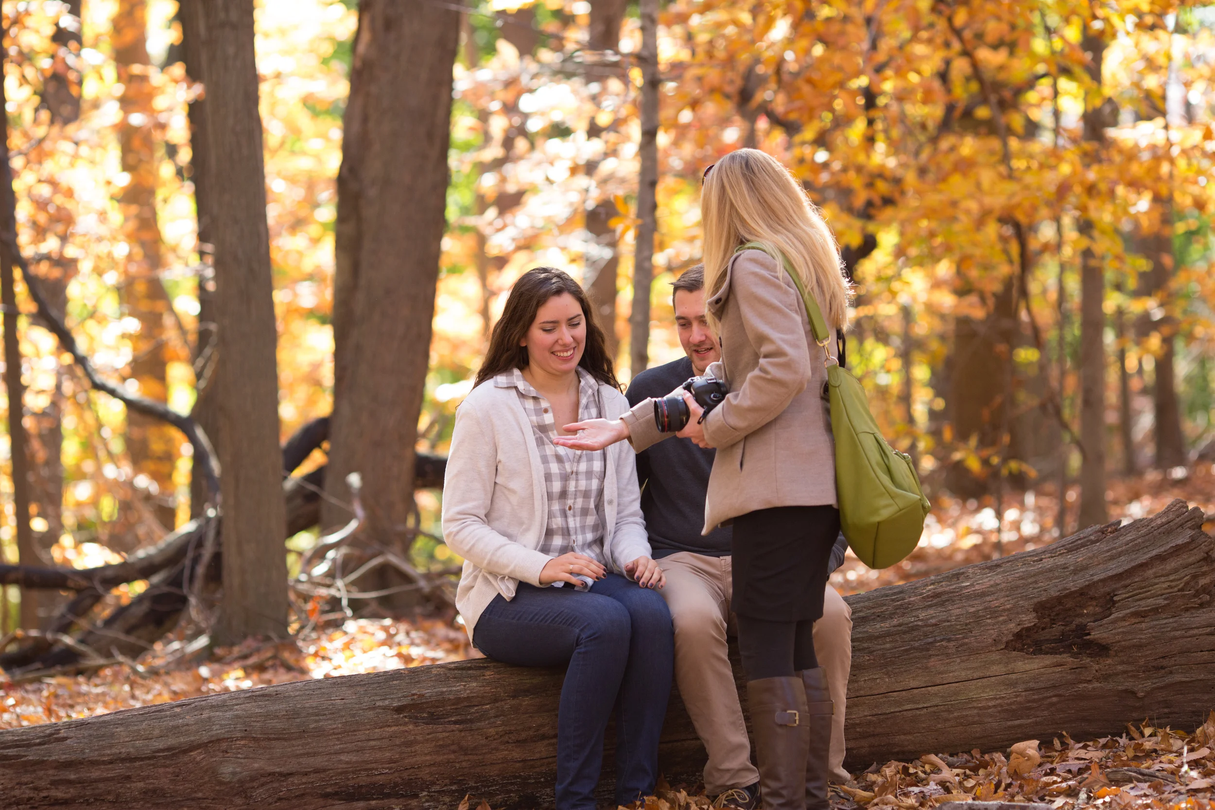 Moi. Being Bossy. Mikey and Cat's engagement shoot, NJ.