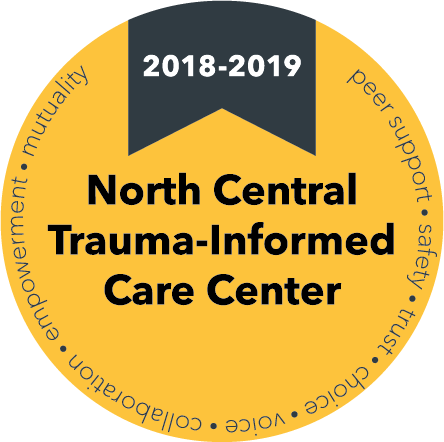 North Central Trauma-Informed Care Center Seal
