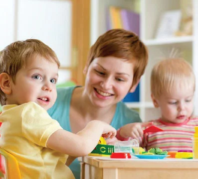 Photo of woman and baby