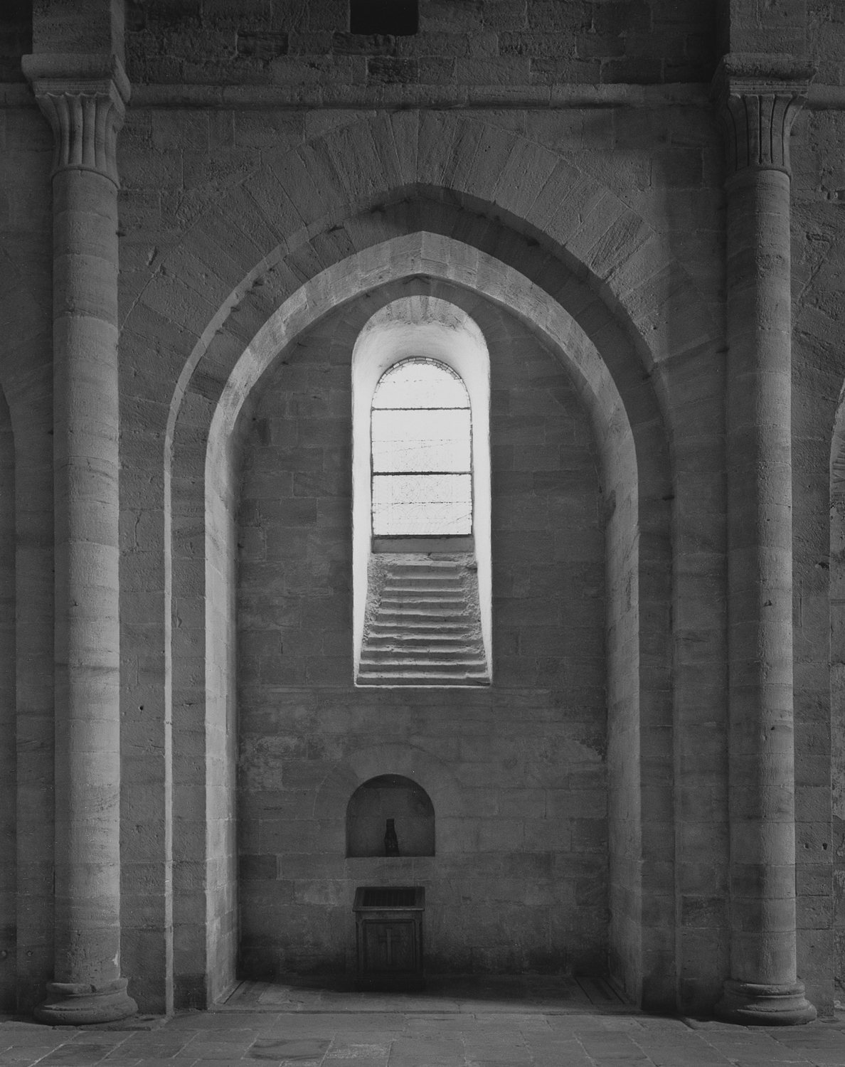 Chapel, South Side of Nave, Silvanes, 1995