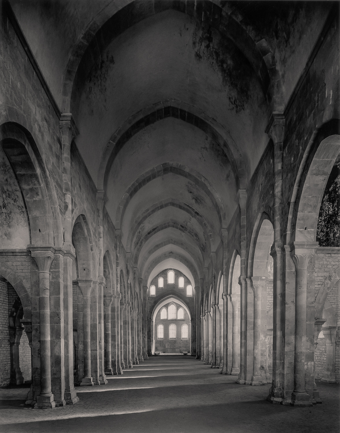 Nave Looking East, Fontenay, 1990