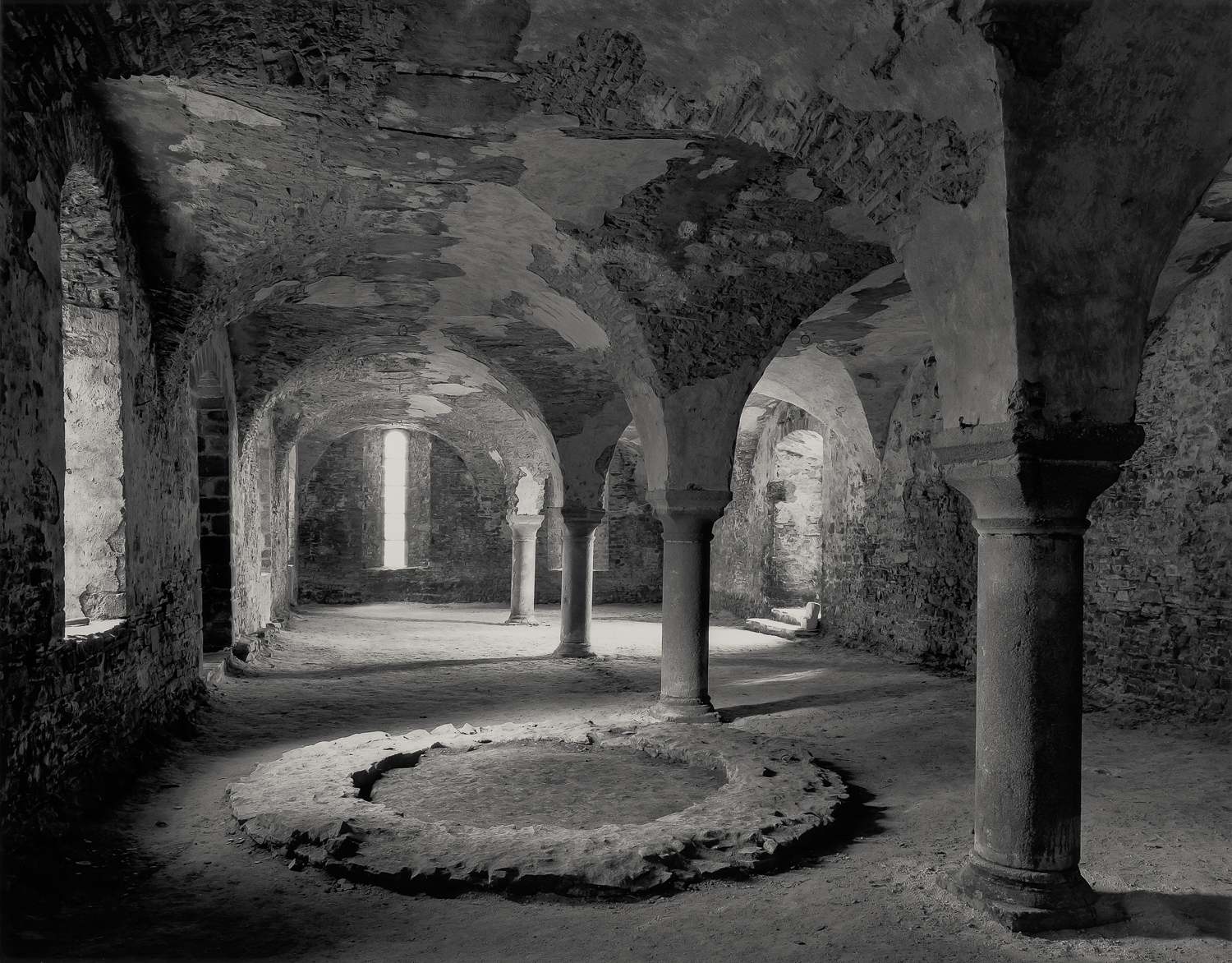 Foundation of a Wine Press, Lay Brothers’ Building, Clairmont, 1990