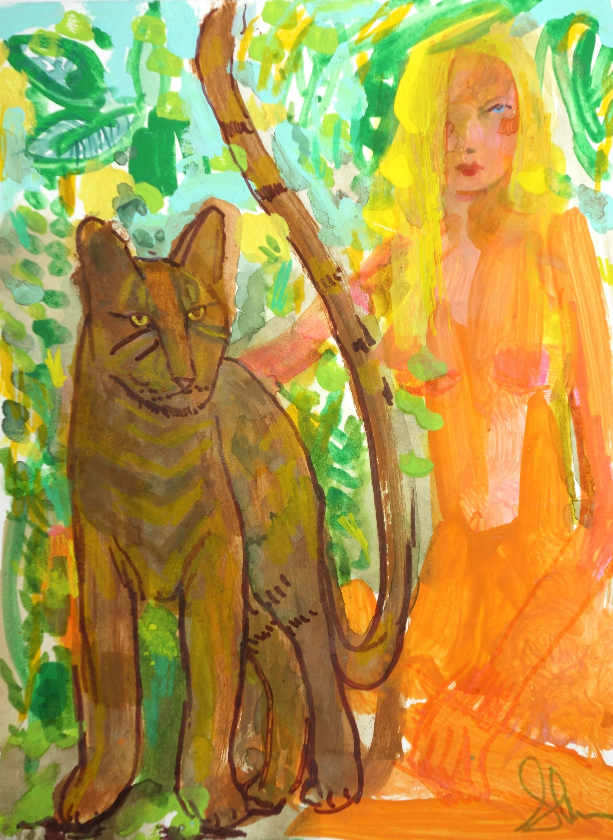 Amanda Johnson_Protected_6x8_mixed medium on watercolor paper_2026.JPG