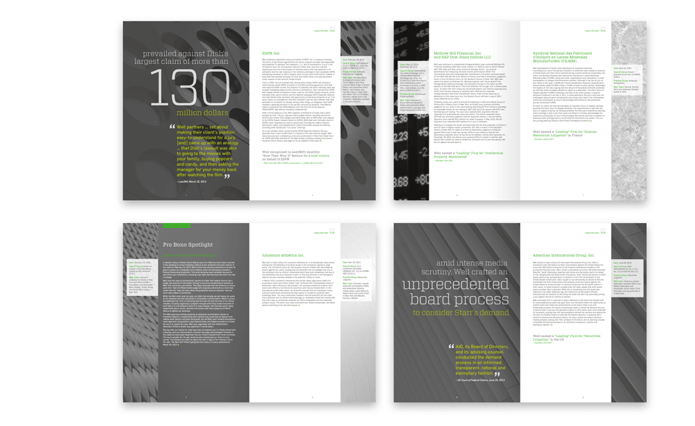  Interior spreads 