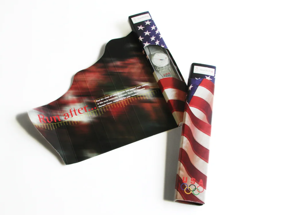 Run After OIympic Watch Special Packaging