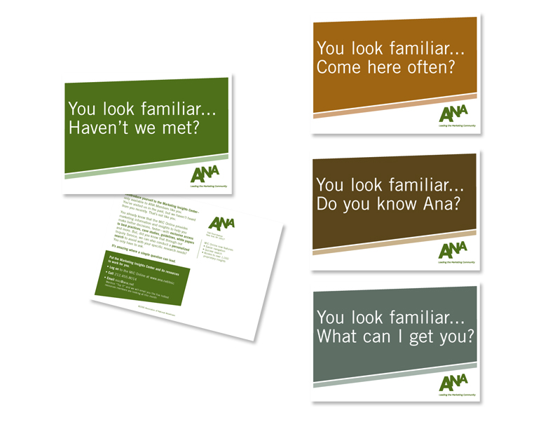Association of National Advertisers Postcard Campaign
