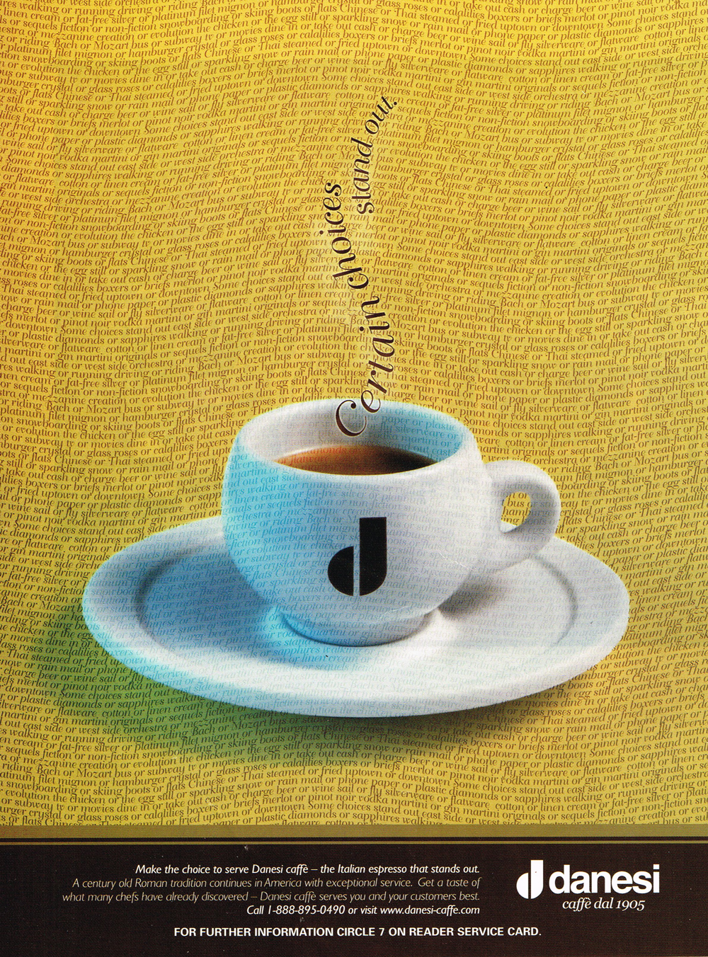 Danesi Caffé Ad