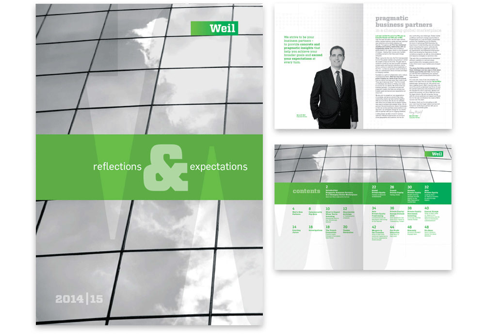 Weil "Reflections & Expectations" 2014-15