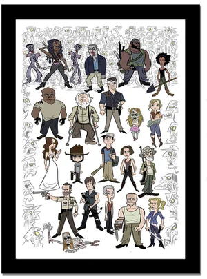 Topps The Walking Dead 2018 Trading Cards Autograph Collection - Hobby Box, Stic