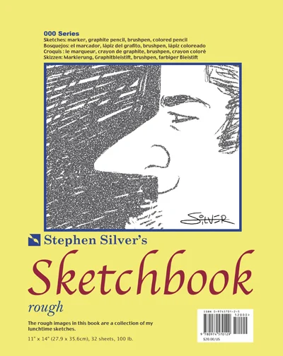Personal Sketchbook Original Sketches Silvertoons