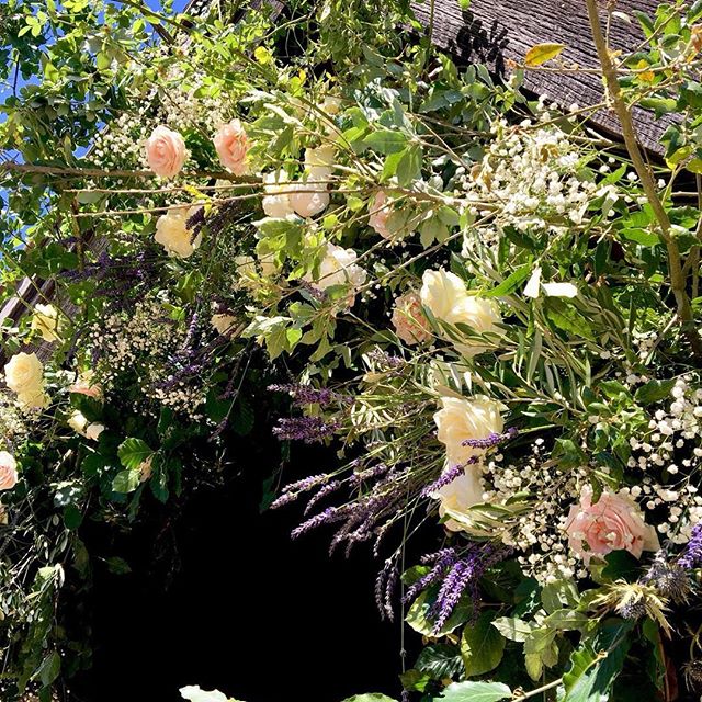 Roll on summer#weddingflowers #wiltshirewedding #flowers #wildflowers #lavender