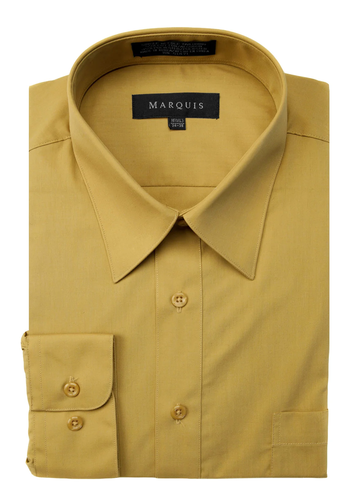 solid classic fit dress shirts 2  M A R Q U I S