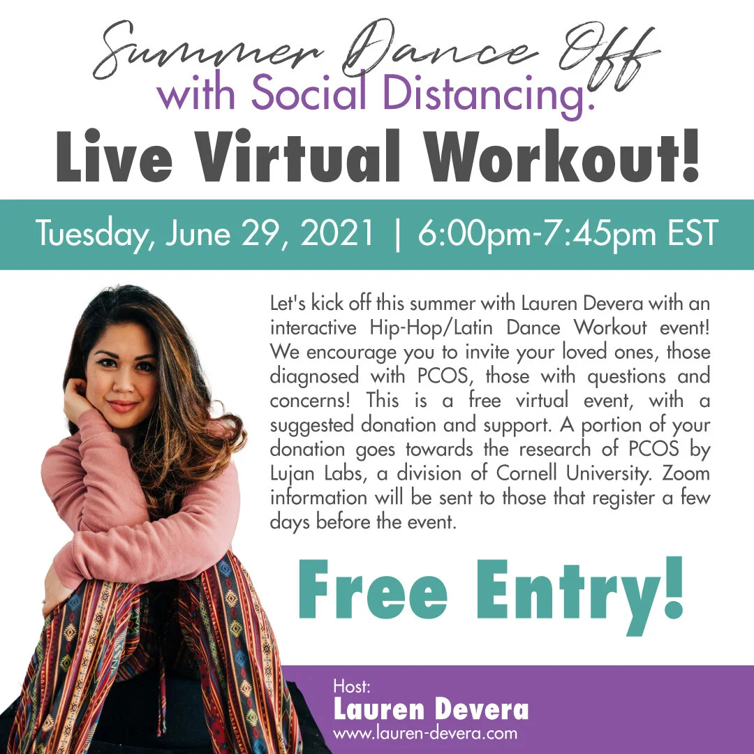 Summer Dance Off with Social Distancing:  Live Virtual Workout!