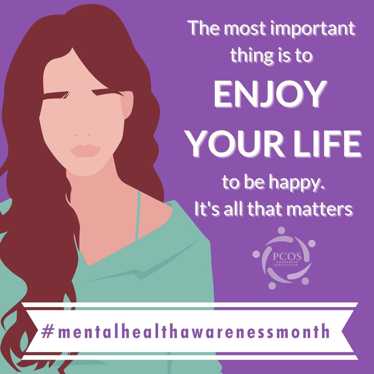 Enjoy life - expressing gratitude helps to find joy in every thing! #pcosencouragement #pcoscommunity #mentalhealth #mentalhealthawarenessmonth