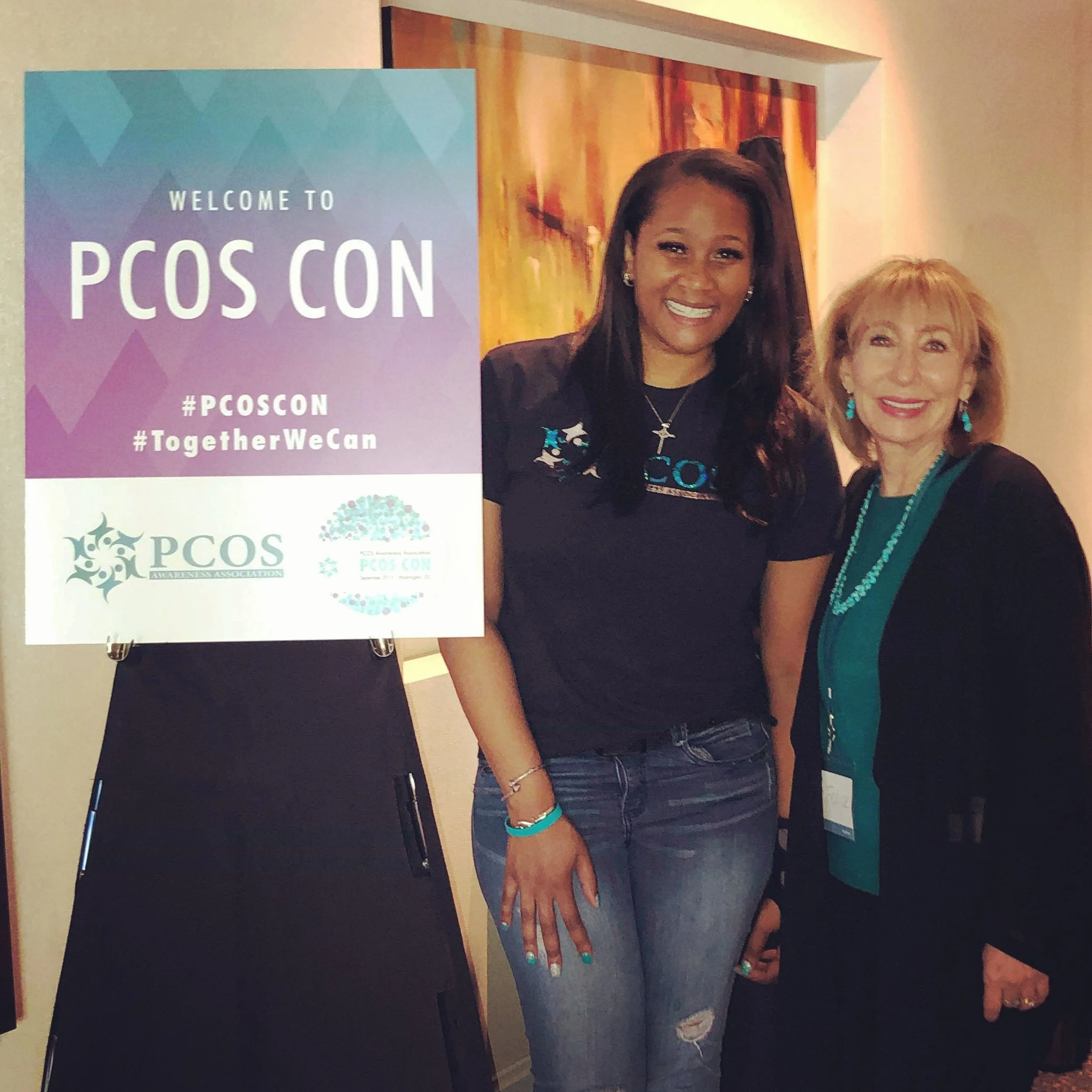 Illustration representing PCOS awareness and support