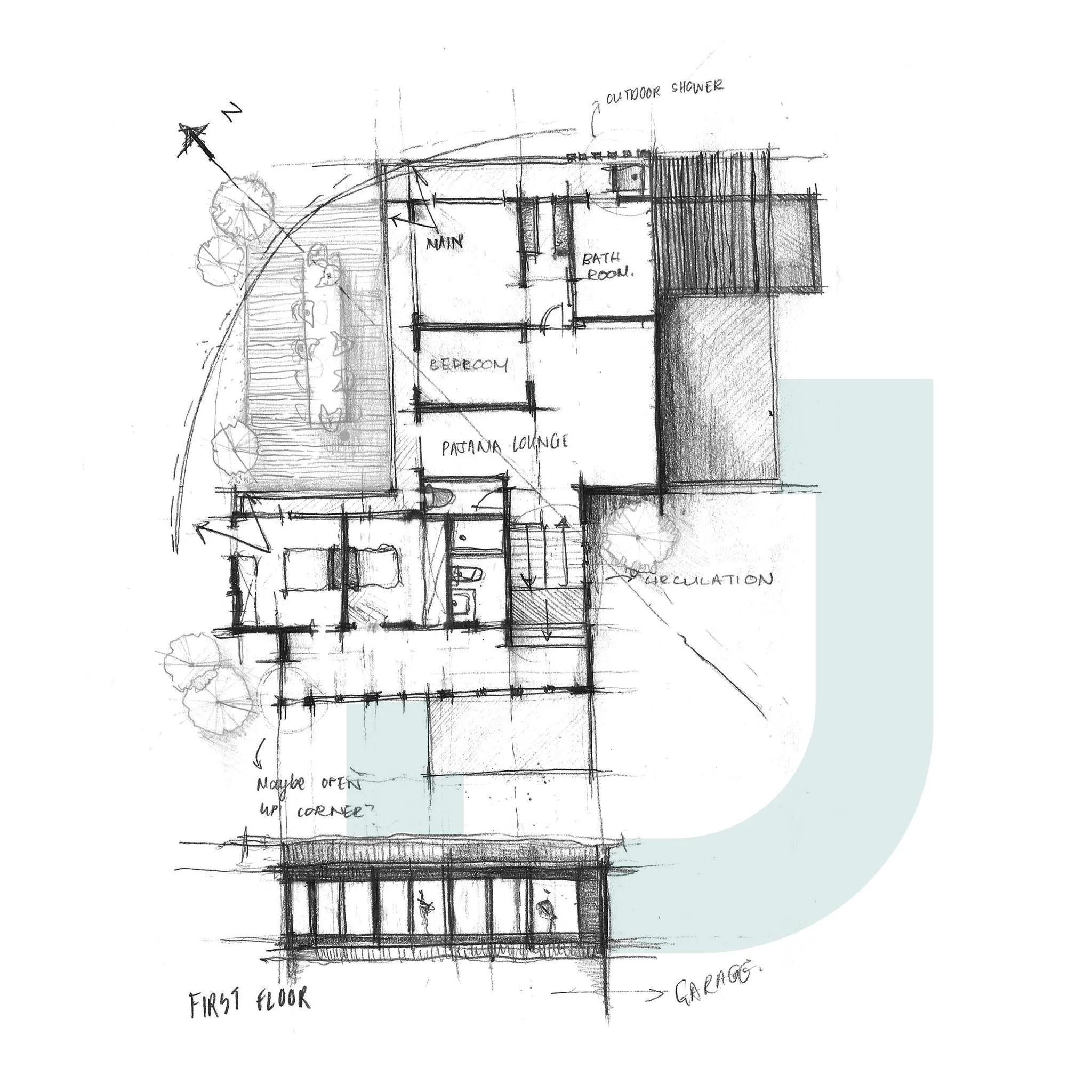 &ldquo;In architecture and landscape architecture, graphical representations of thought take root through common linguistic tools such as plans, sections, and elevations. Exciting diagrams emerge when used in combination, which become powerful tools 