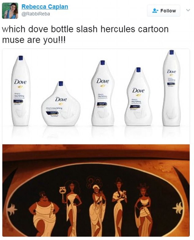 Twitter post mocking the sizes of the bottles that instead of reminding people of their individual people, calls them out for their obvious physical differences.