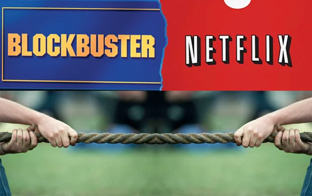 Netflix had a competitive advantage over Blockbuster by hitting an untapped market and coming up with innovative ideas to reach them.